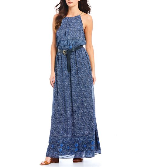 chain neck maxi dress michael kors|Michael michael kors chain neck dress + FREE SHIPPING.